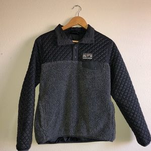 Patagonia EUC mixed Snap-T quilted pullover